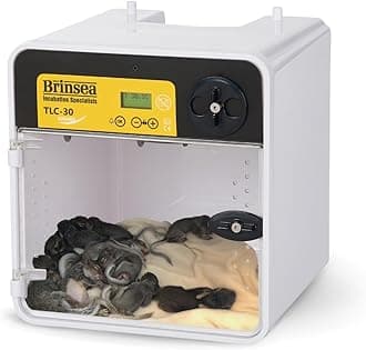 Brinsea TLC-30 Advance Portable Pet Brooder Incubator for Puppies, Kittens, Small Mammals with Heating and Temp Control, Newborn Puppy Incubator for Kittens, Birds and Other Animals