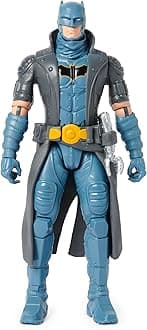 Batman Action Figure, 12-inch Super Hero Collectible Kids Toys for Boys and Girls, Ages 3 and Up