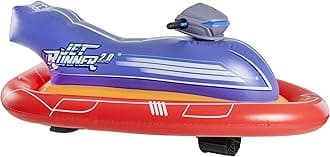 Poolcandy Jet Runner 2.0-12V Motorized Inflatable Ride-On Watercraft Pool Float - Perfect for The Pool or Lake! Best, Most Advanced and Fastest Model Ever!!!