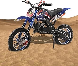 2-Stroke Gas Power Kids Dirt Bike, 49cc Kids Mini Motocross - The Ultimate Off-Road Thrill with High Speed, Maximum Control and Endless Adventure, Racing Max Speed 40km/H
