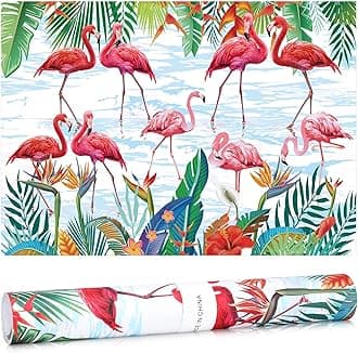 10 Sheets Drawer Liners for Dresser Scented Drawer Liners Non Adhesive Scented Paper for Fragrant Home Shelf Closet(Violet Scent,Flamingo)