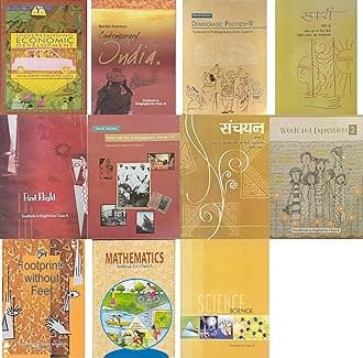 KENDRIYA VIDYALAYA SCHOOL NCERT BOOK SET CLASS - 10 ( SPARSH ,SANCHAYAN , FIRST FLIGHT , FOOTPRINT , WORD AND EXPRESSIONS , SCIENCE , MATHS , HISTORY , GEOGRAPHY , ECONOMICS , POLITICAL ) 2022 EDITION