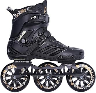 Inline Skate Shoes For Kids Adult, Roller Skates 3 Wheel 110MM Wheels Single Row For Women And Men, Outdoor Roller Skate Professional Inline Speed Skating Shoes