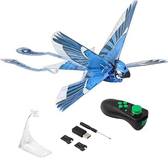Zing Go Go Bird - Remote Control Flying Toy - Looks and Flies Like A Real Bird - Great Starting RC Toy for Boys and Girls (Blue Jay)