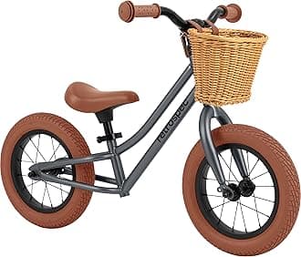 Retrospec Baby Beaumont Kids' Balance Bike for Toddlers, No Pedals, Cushionin...